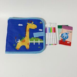10p Kids' Erasable Drawing Board Coloring Painting Book Washable Chalk Markers